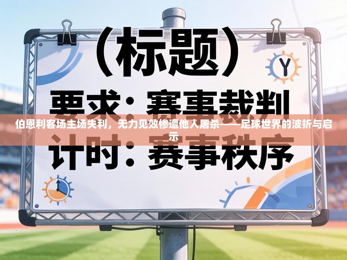 伯恩利客场主场失利，无力见效惨遭他人屠杀——足球世界的波折与启示  第2张
