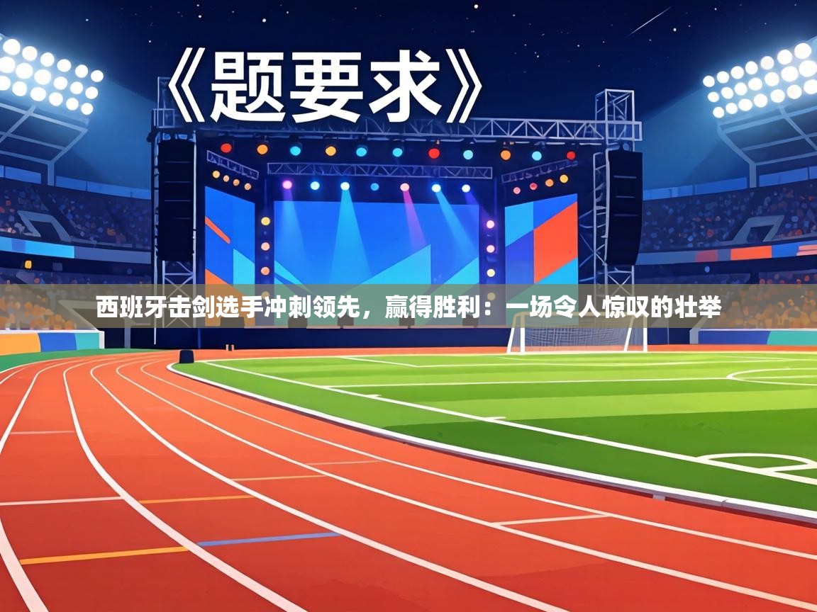 西班牙击剑选手冲刺领先，赢得胜利：一场令人惊叹的壮举